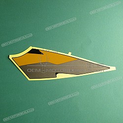 Front cowling decal, right side