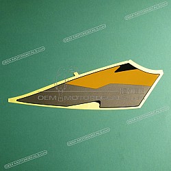 Front cowling decal, left side