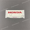 Emblème de pare-brise Honda
