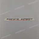 Front cowling decal