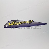 HONDA Autocollant Varadero pour flanc de carénage avant droit, côté droit 64224-KPC-D20ZA