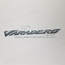 Side cowling VARADERO emblem