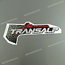 Rechter zijkap TRANSALP sticker