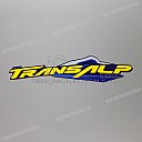 Front side cowl TRANSALP graphic, left side