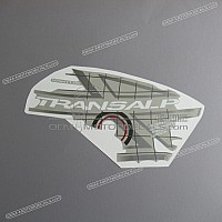 HONDA Autocollant TRANSALP pour flanc de carénage avant, côté droit 64225-MFF-D60ZA