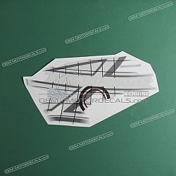 Naklejka na osłonę boczną, lewa strona