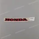 Naklejka z logo HONDA na owiewkę boczną