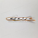 Front upper cowl CBR emblem