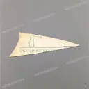Side cowling decal, right side