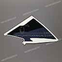 Right side fairing stripe decal