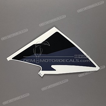 Autocollant de carénage supérieur avant, côté droit