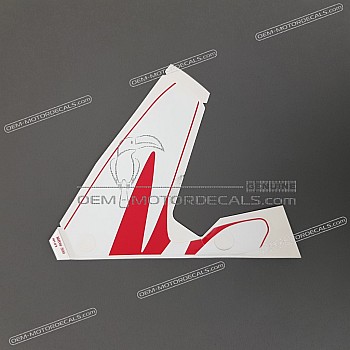 Front cowling decal, right side