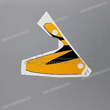 Front cowling decal, right side