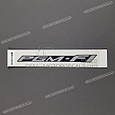 Autocollant PGM-FI CBR600 pour carénage supérieur