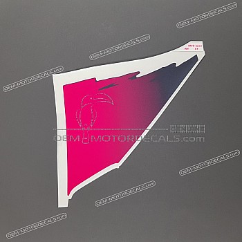 Autocollant de carénage supérieur avant, côté droit