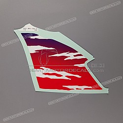 Front cowling decal, right side