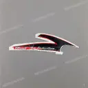 Pegatina de carenado superior, lado derecho
