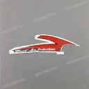Autocollant de carénage supérieur CBR600F HURRICANE, côté droit