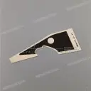 Autocollant de carénage supérieur CBR600F Hurricane, côté gauche