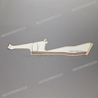 HONDA Autocollant de carénage supérieur droit, côté droit 64232-MV9-600ZD