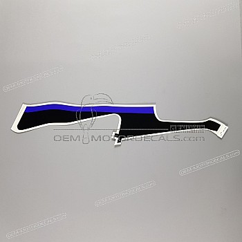 Autocollant de carénage supérieur avant, côté droit