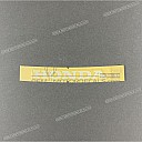 Autocollant de carénage supérieur avant