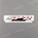 Front cowling decal