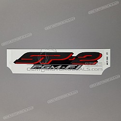 Front cowling decal