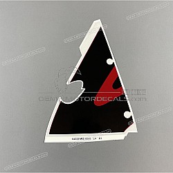 Adesivo carena anteriore superiore, lato sinistro