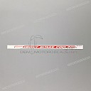 Autocollant de carénage supérieur CBR Hurricane, côté droit