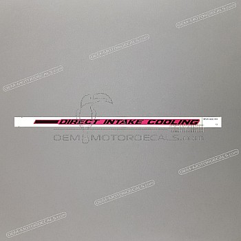 Autocollant de carénage supérieur avant, côté gauche