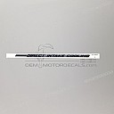 Emblème de carénage supérieur CBR Hurricane, côté droit