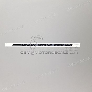 Autocollant de carénage supérieur avant, côté droit