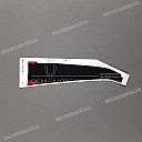 Autocollant de carénage supérieur CBR600F Hurricane, côté droit