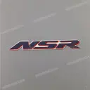 Side cowling decal