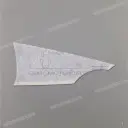Front cowling decal, left side