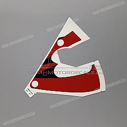 Front cowling decal, left side