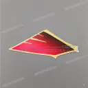 Front cowling stripe, left side