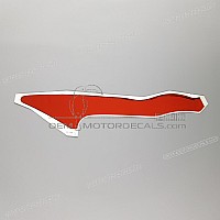 HONDA Autocollant côté gauche du carénage supérieur CBR600F Hurricane, côté gauche 64243-MAL-G30ZC