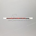 Autocollant de carénage côté gauche CBR600F