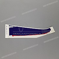 HONDA Autocollant de carénage, côté gauche, supérieur 64244-MAL-G30ZB