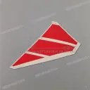 Side cowling decals set, right side
