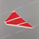Side cowling decals set, left side