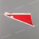 Side cowling decal, right side