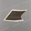 Side cowling decal, right side