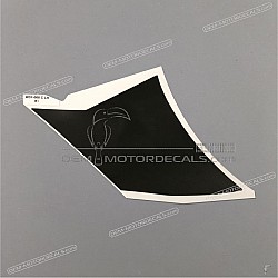 Side cowling decal, left side