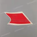 Side cowling decal, left side