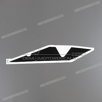 Side cowling decal, right side