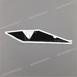 Side cowling decal, left side