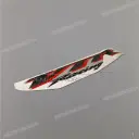Side cowling decal, right side